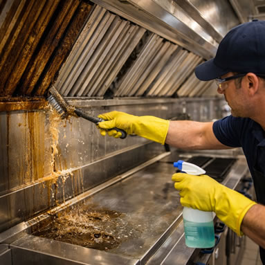 Professional restaurant kitchen cleaning services in Naperville Illinois