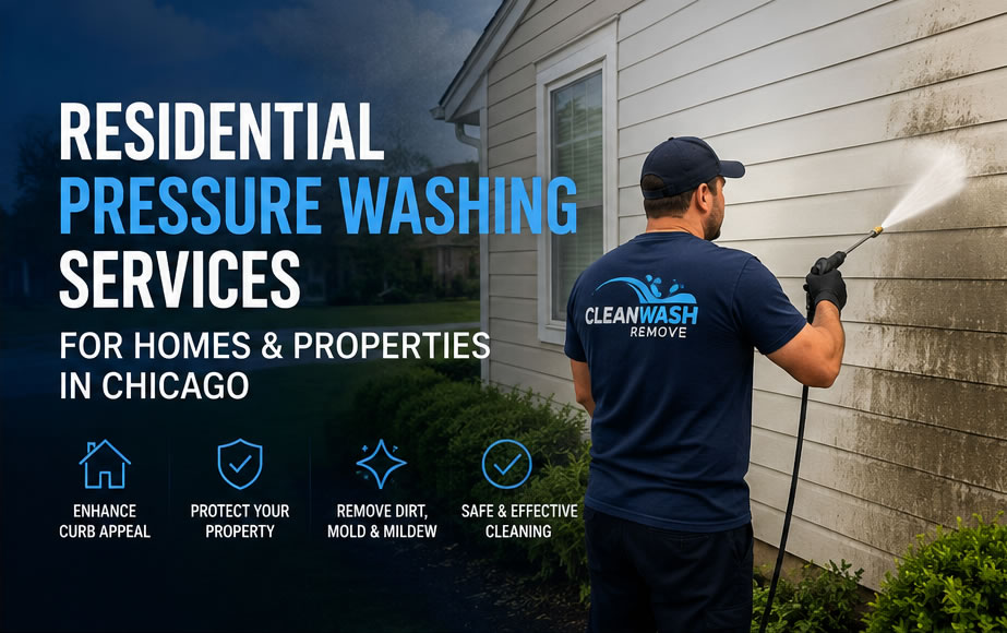 Professional Residential Exterior Pressure Washing 2