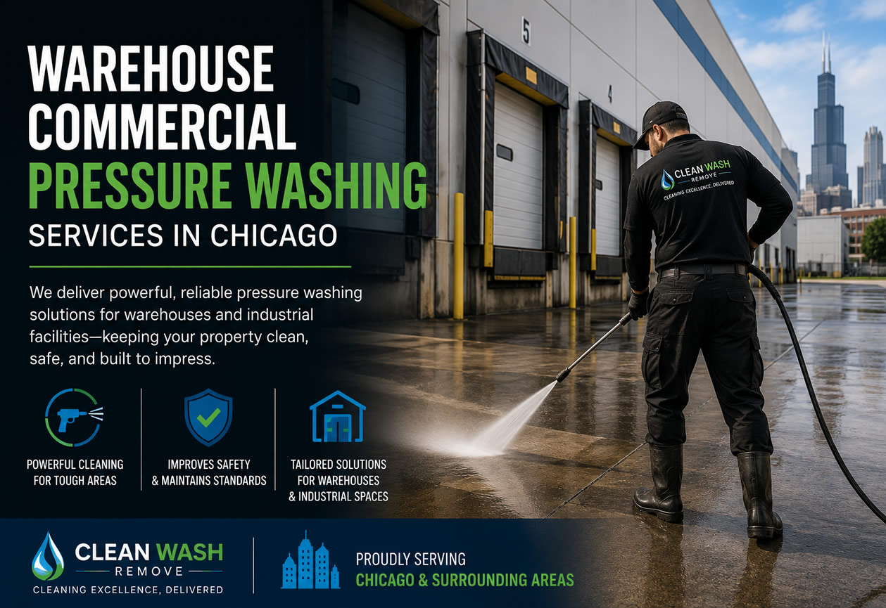 Warehouse Commercial Pressure Washing Services