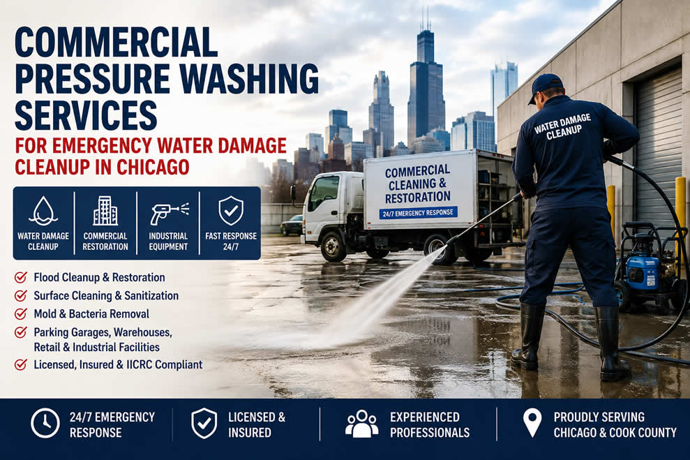 commercial pressure washing services