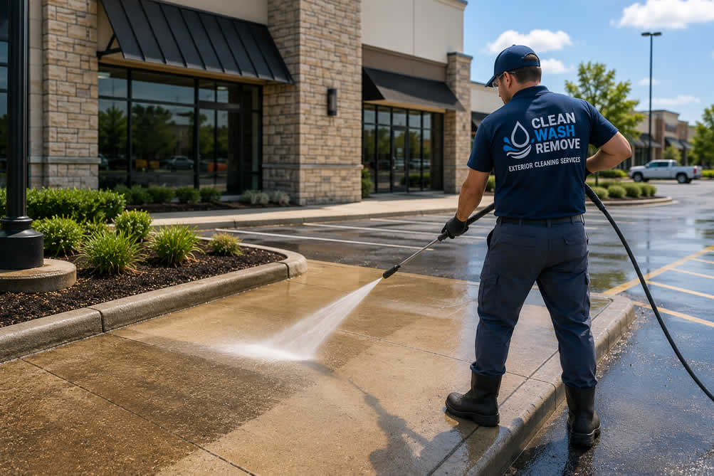 Concrete & Sidewalk Cleaning 1