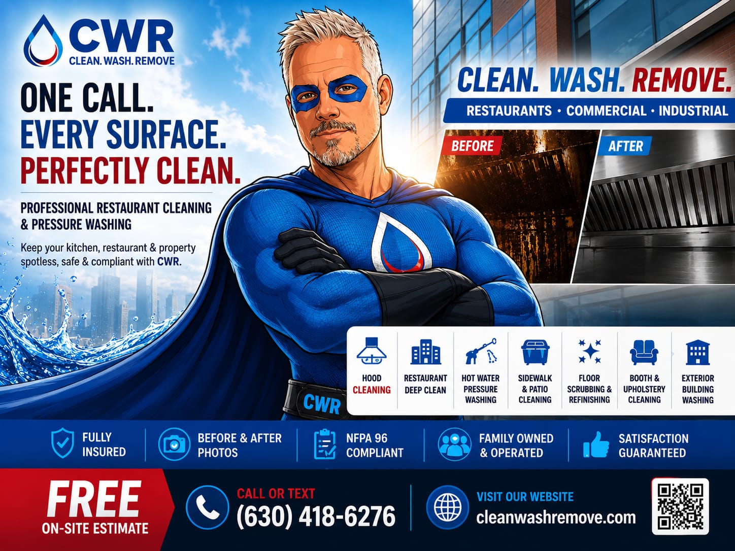 CWR Commercial Cleaning and Power Washing Services Chicago