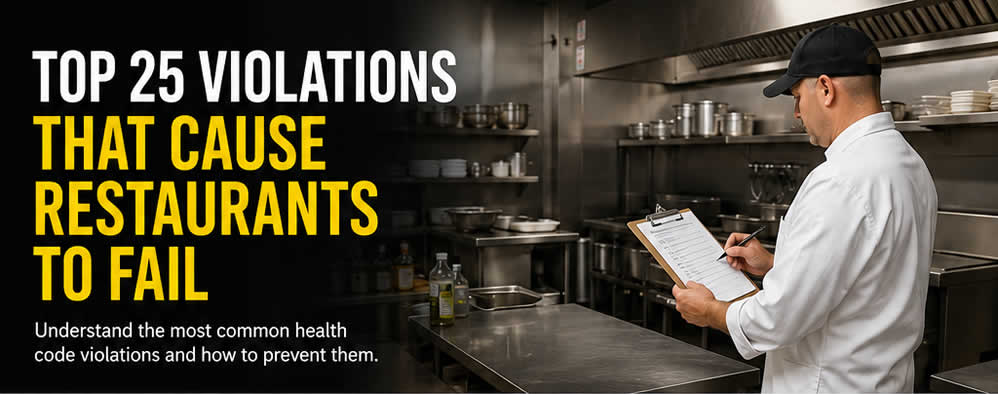 Restaurant health inspection violations guide