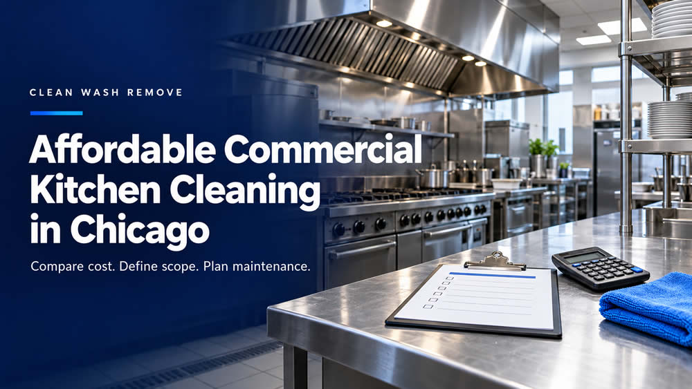 Affordable Commercial Kitchen Cleaning in Chicago
