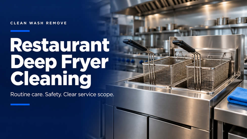 Restaurant Deep Fryer Cleaning